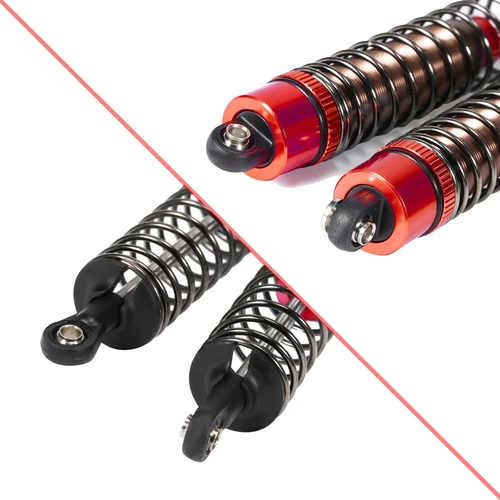 70mm 1/10 RC Oil Shock Absorbers Kit for Tamiya D90,HPI,HSP,Axial Upgrades - Bild 6 von 6
