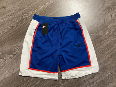 Size M Nike NSW Statement Basketball Shorts USA NBA Red Blue White