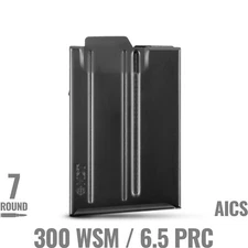 MDT Chassis Metal AICS Magazine 300 WSM 6.5 PRC 7rd 104979-BLK