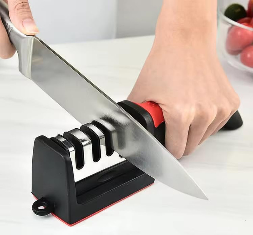Afilador Profesional Afila Y Pule Todo Tipo De Cuchillos De Cocina Para Cuchillo
