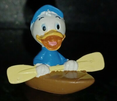  dewey duck in Boat Applause PVC Figure Vintage (AB-4)