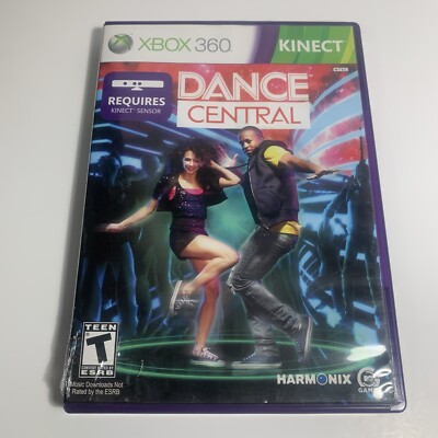 Dance Central (Microsoft Xbox 360, 2010) Tested & Working   with Manual