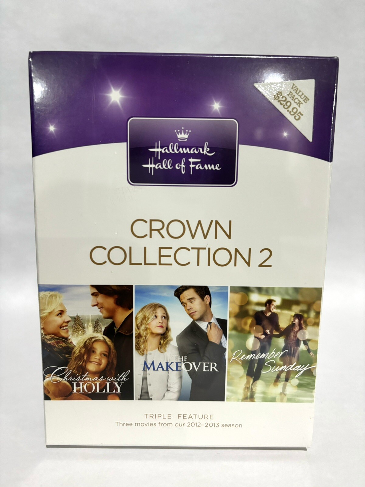 Hallmark Hall Of Fame Crown Collection 2  Triple Feature DVDs -NEVER OPENED