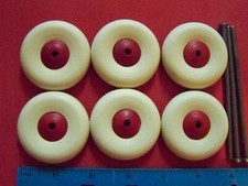 Hubley Telephone Truck REAL RUBBER Antique Iron Vintage 2" tires NOT SILICONE