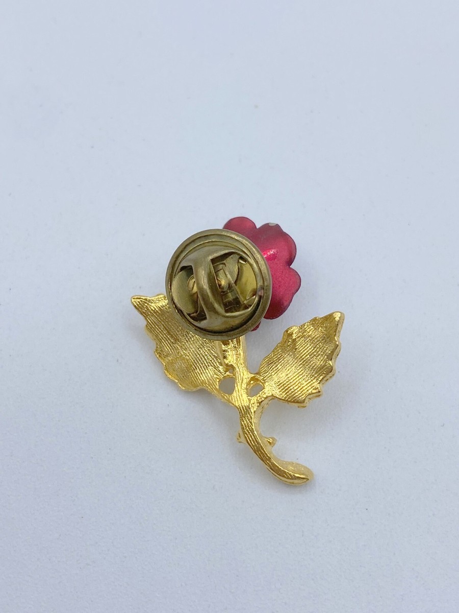 C6-3362 VINTAGE BROOCH GOLD TONE PIN 1.2