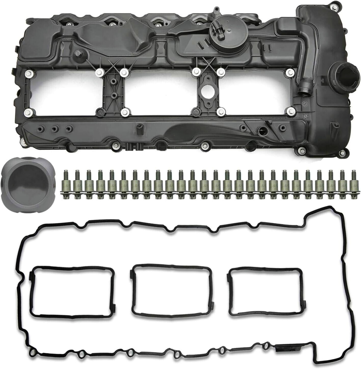 Valve Cover w/ Gasket & Bolts for BMW N55 135i 335i 535i 640i 740i X3