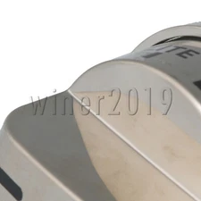 Silver Burner Control Knobs Replacement for LG LRG30357ST AP4447911 Pack of 5