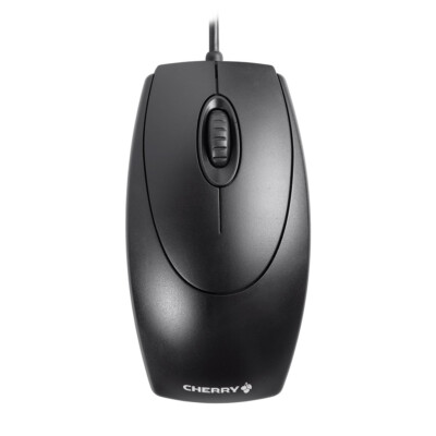 Cherry M-5450 Wheel Mouse Optical PS/2 + USB schwarz rechts- und linkshändig