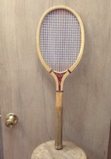 A.G. Spalding Bros Lakeside No.5 Wood Tennis Racquet Early 1900's