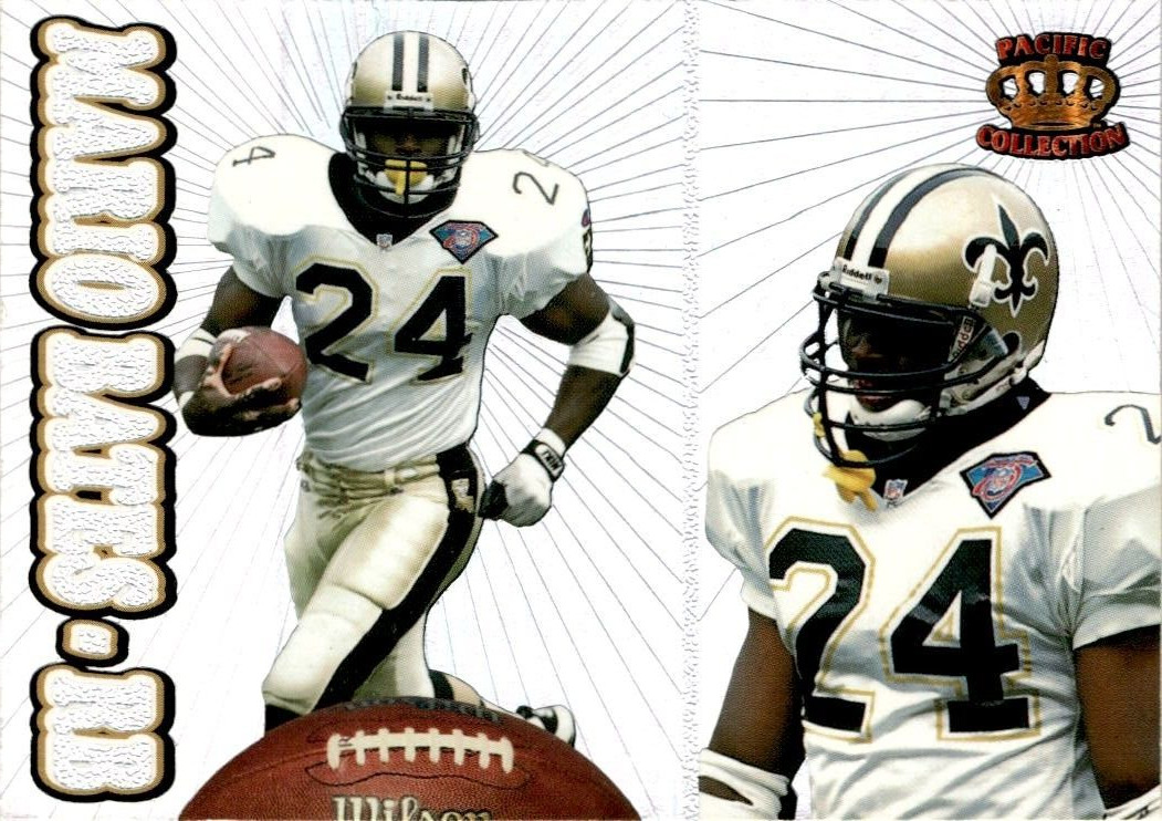 1995 Pacific Prisms Football Card #168 Mario Bates