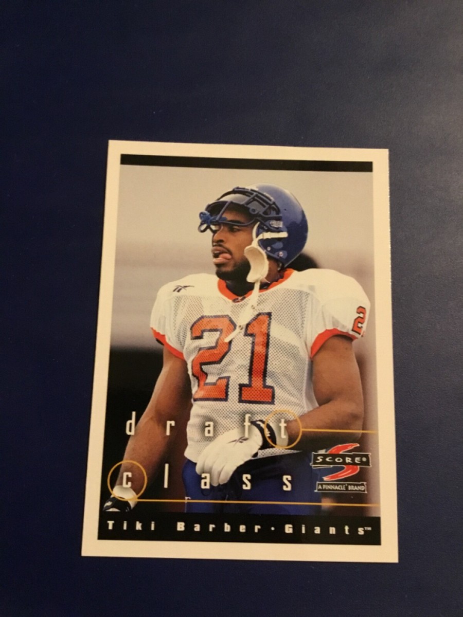 1997 Score # 274 Tiki Barber Rookie New York Giants Football Card