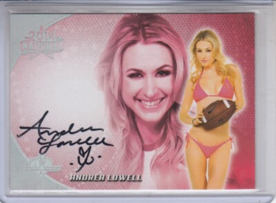 2014 Benchwarmer National Autographs Andrea Lowell Auto