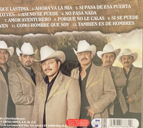Very Good CD Invasores De Nuevo Leon: Amor Aventurero - Picture 3 of 4