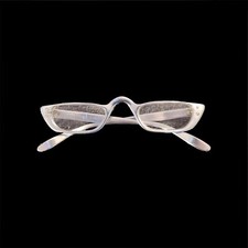 Liberty Optical Vintage Eyeglasses Frame Solid Aluminum RARE Very Nice