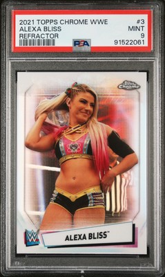 2021 Topps Chrome WWE Alexa Bliss Refractor #3 PSA 9 | eBay