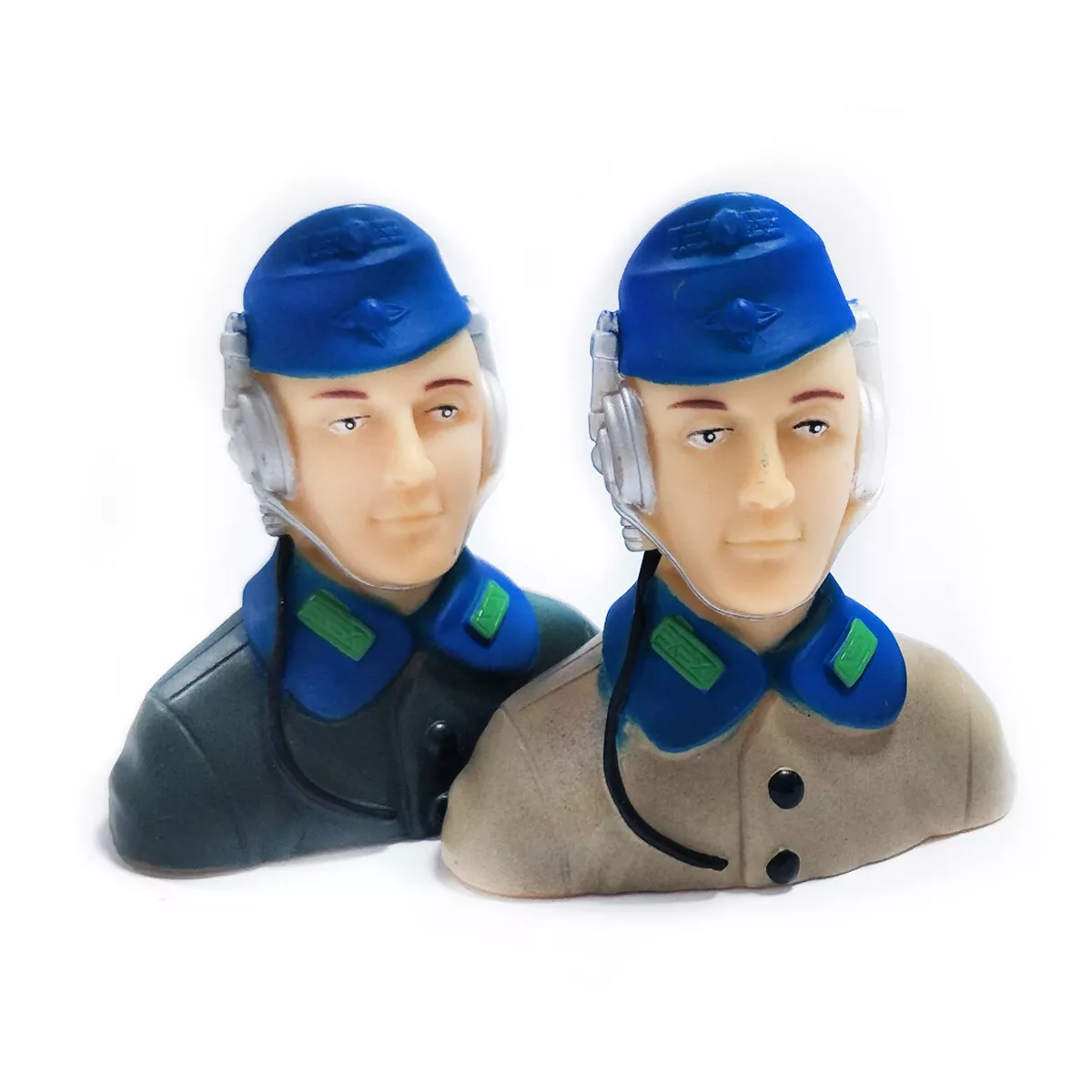 1pc 1 7 Scale RC Plane Pilots Figures RC Kits L57 W29 H57mm Brown Army Green