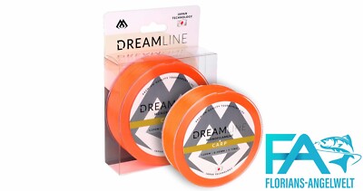 Mikado Dream Line Carp Fluo Orange  1200m monofil Karpfenschnur Angelschnur