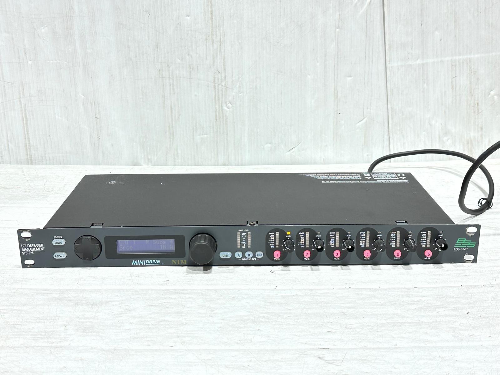 BSS FDS-336T MiniDrive Loudspeaker Management System #4187 (One)THS