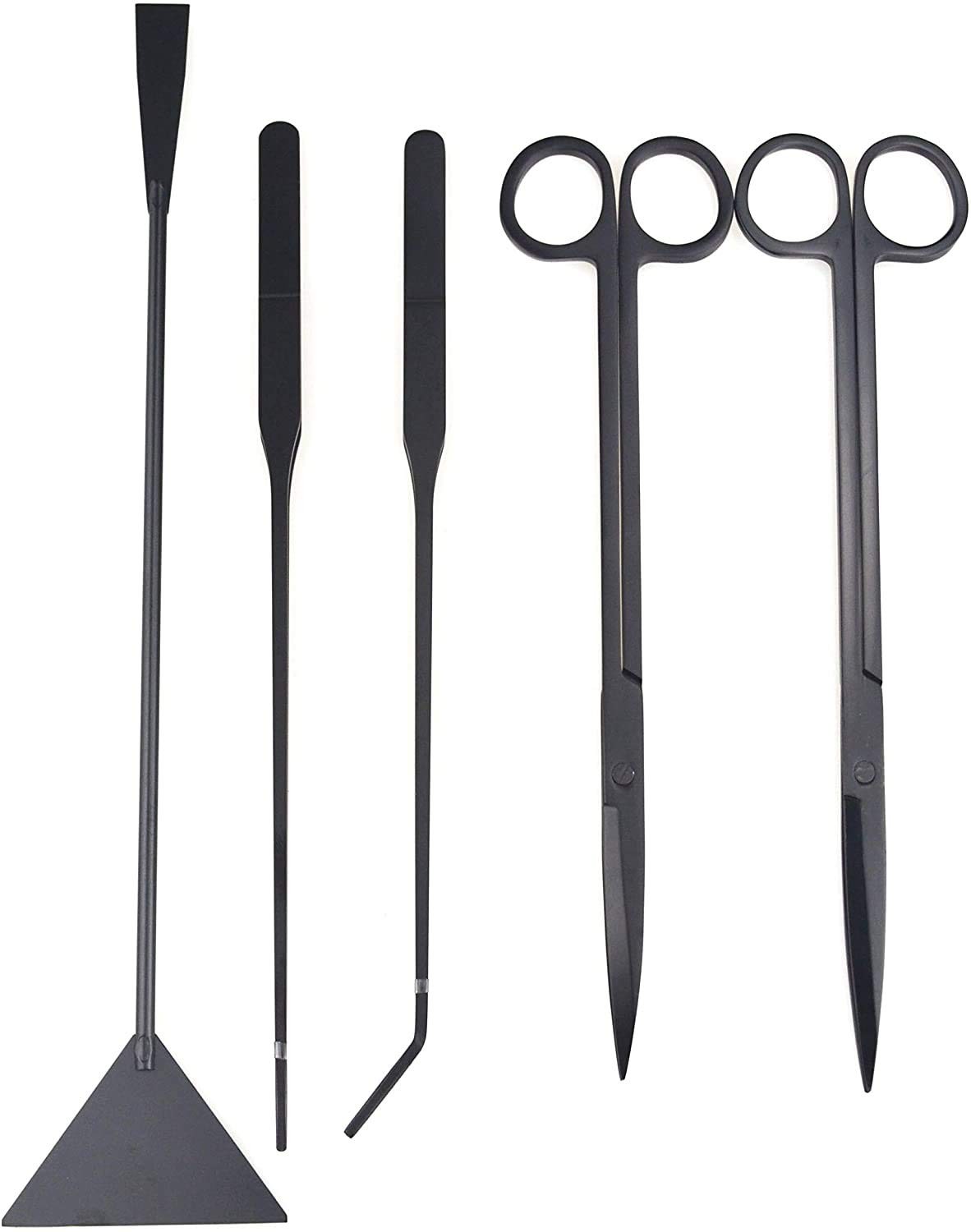 Kit d'aquarium 5 en 1 en acier inoxydable de qualité chirurgicale pour aquascaping