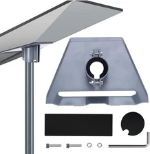 Starlink Gen 3 Pipe Adapter, Plastic 3 Pole Mount, Gray