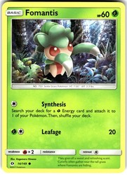 Fomantis 14/149 Sun & Moon Base Set Common
