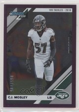 2019 Panini Donruss Stat Line Season /105 CJ Mosley #31 11pj