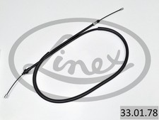Bremsseil Seilzug Feststellbremse LINEX 33.01.78 für PEUGEOT 206 2A SW 2E CC 2D