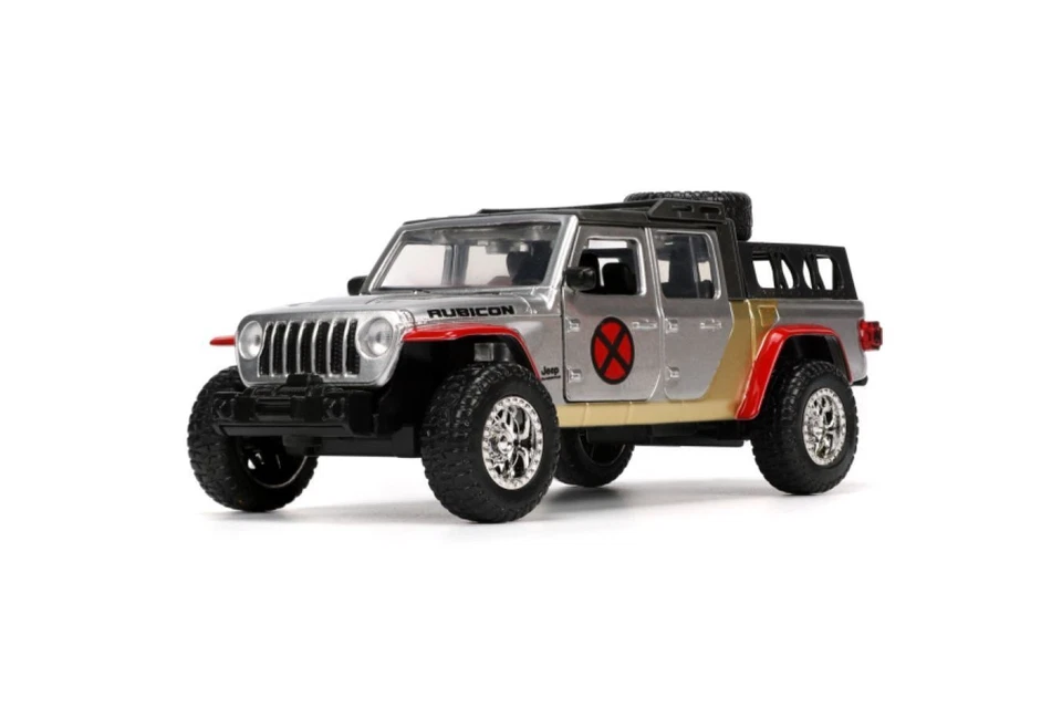 410185 MARVEL X-MEN - 2020 JEEP GLADIATOR + COLOSSUS FIGURINE 1:32 SCALE MODEL - Image 3 of 4