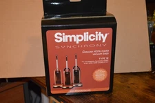 Simplicity Synchrony Genuine HEPA Media Vacuum Bags Type W - 6 PK Item- SWH-6