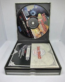Dark Wizard Sega Mega CD Japan Tested Game with Postcard Excellent Condition Jap