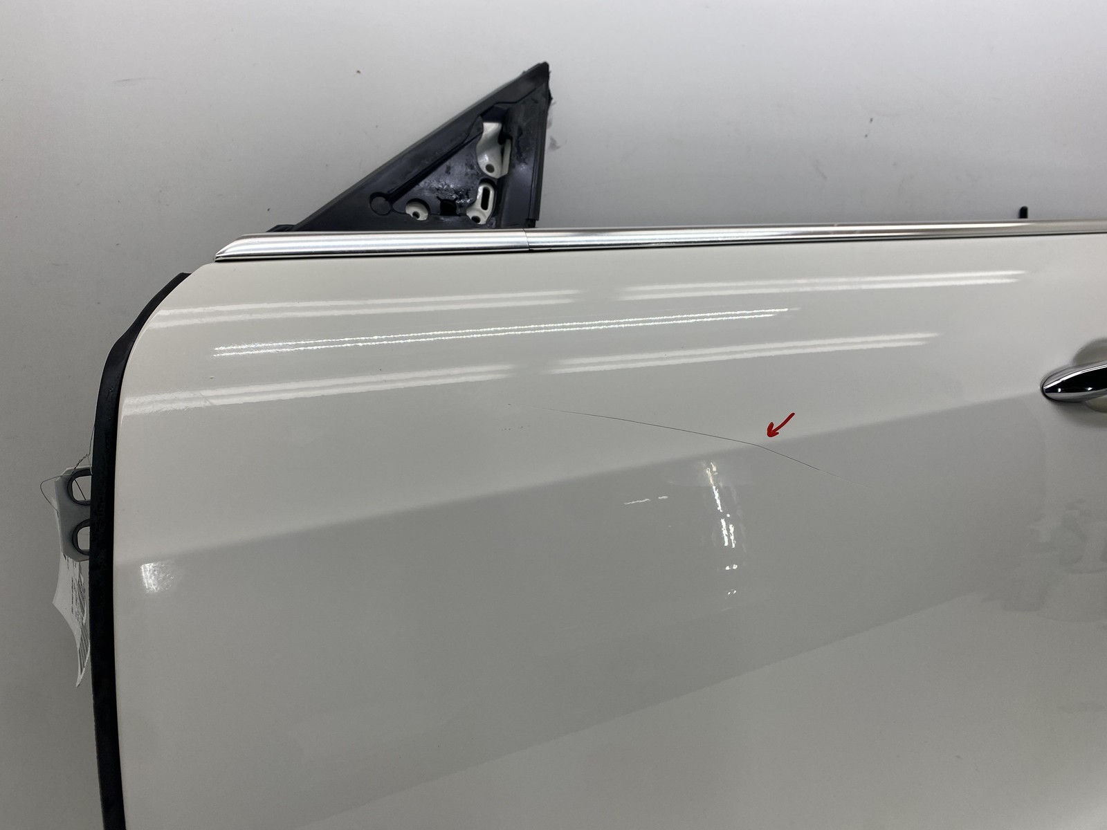 ⭕ 2014-2020 Maserati Ghibli Front Driver Side Door Shell Panel Left LH White OEM