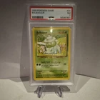 Pokémon TCG Base Set Bulbasaur 44/102 PSA 7 Regular Common English