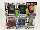 Funko Pop The Hulk 08 DareDevil 90 HT Captain America 159 Wolverine 1372 800 Lot