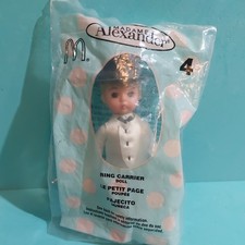 Madame Alexander McDonald's Happy Meal Toy Doll Ring Carrier Boy 4 2003 NOS New