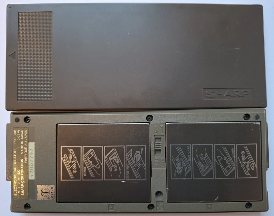 SHARP PC-1360 Display defekt - Bild 4 von 4