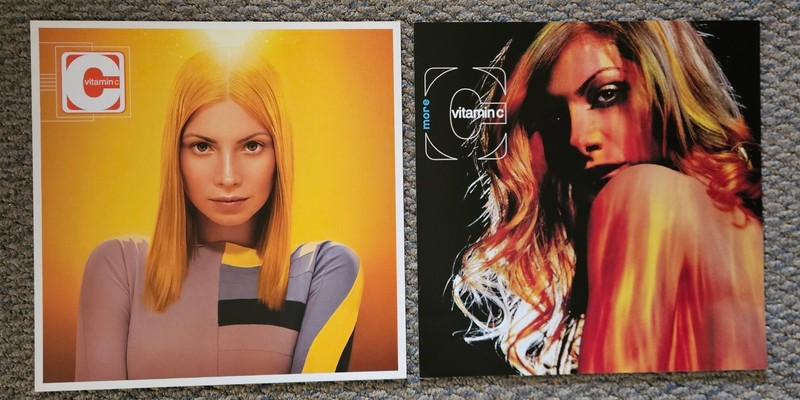 Vitamin C (Colleen Ann Fitzpatrick) Promotional Poster Flats 12 X 12 Rare 
