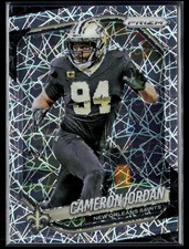 2025 Panini Prizm Cameron Jordan Lazer #199 New Orleans Saints