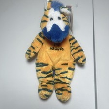 NWT Mary Meyer Belly Beans Waggs Zebra I Love Wagggs Plush Bean Bag 8 Inches