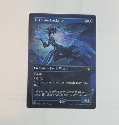 High Fae Trickster (Borderless) - Foundations FDN MTG Magic The Gathering - NM