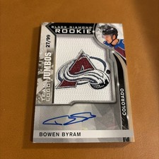 Black Diamond Rookie Team Logo Jumbo Rainbow Bowen Byram 27/99 🔥⚡️