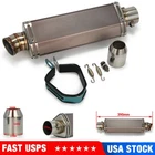 Slip on Exhaust Muffler Pipe Fit For Honda TRX200 TRX250X TRX300X TRX400X ATV
