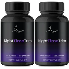 (2 Pack) Night Time Trim Keto Capsules, NightTimeTrim Advanced Weight Loss Pills
