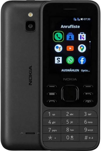 Nokia 6300 4G - Charcoal Black - Brand New - WhatsApp, YouTube, 2MP