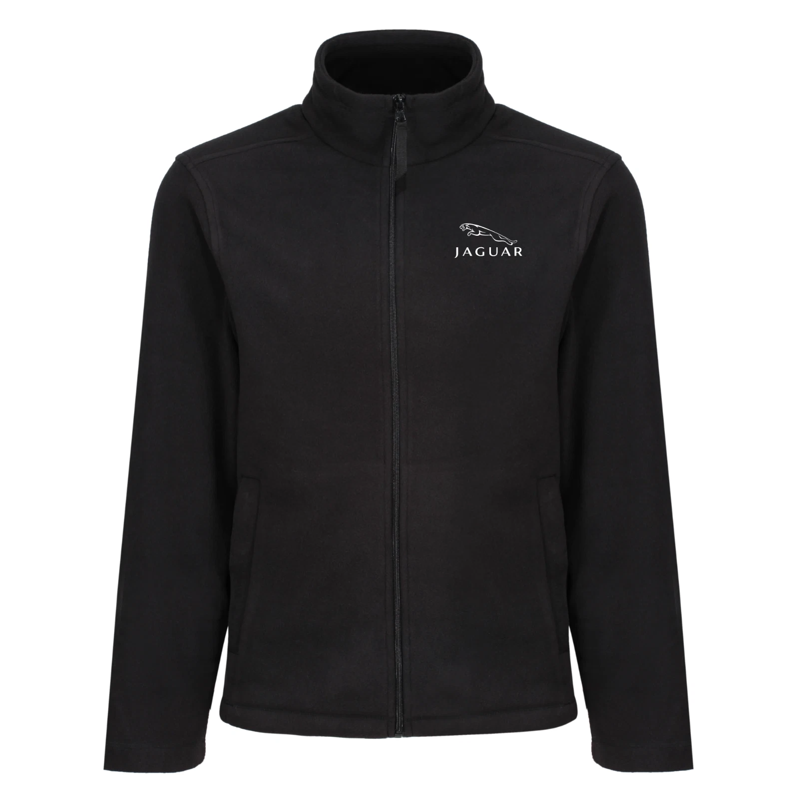 Jaguar Printed Car Racing Motor Sport Enthusiast Full Zip Fleece Jacket