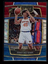 2021-22 Panini Select #87 Jericho Sims Tri-Color Prizms