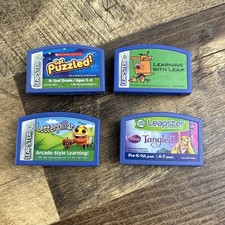 Lot of 4 Leap Frog Leapster Explorer Leap Pad Learning Game