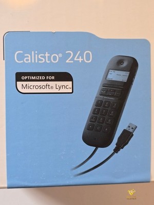Plantronics Calisto 240 USB Handset VoIP Telefon PC Softphone Homeoffice Büro