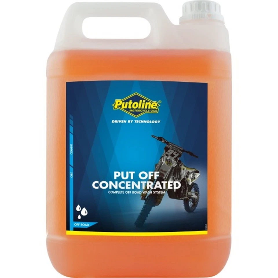 PUTOLINE MOTORRADREINIGER PUT OFF KONZENTRAT 5L NEU AB 8. MAI 2025 - Bild 1 von 1