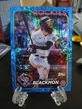 2024 Topps Series 2 - Charlie Blackmon #431 Blue Foil /999
