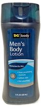 ( Lot 2 ) DG. Men's Body Lotion Moisturizes Dry Skin Deep Penetrating 11 oz Each